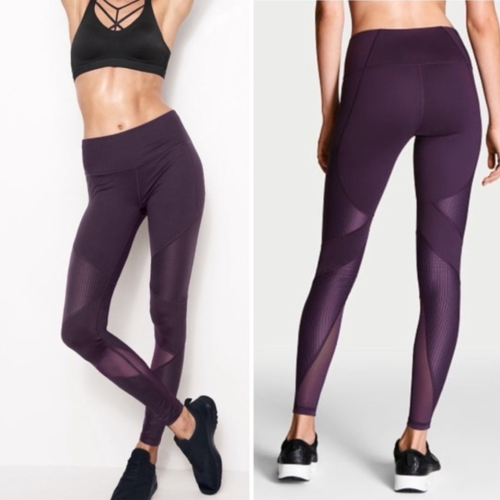 SOLD VS Sport knockout mesh leggings M - Picture 2 of 12